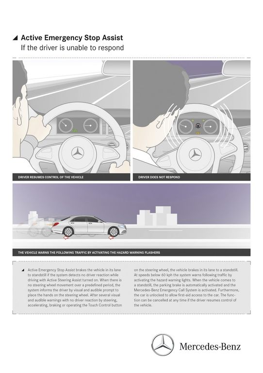 Mercedes-Benz S-Class mới hé lộ bảng điều khiển và tính năng trợ lái thông minh