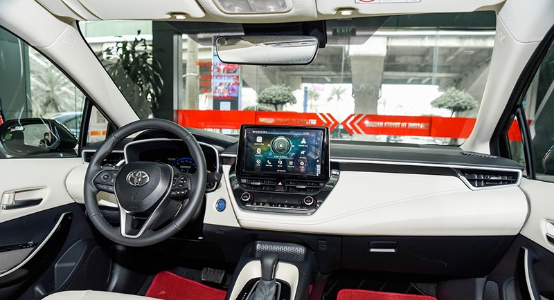 nội thất Toyota Corolla Altis 2023